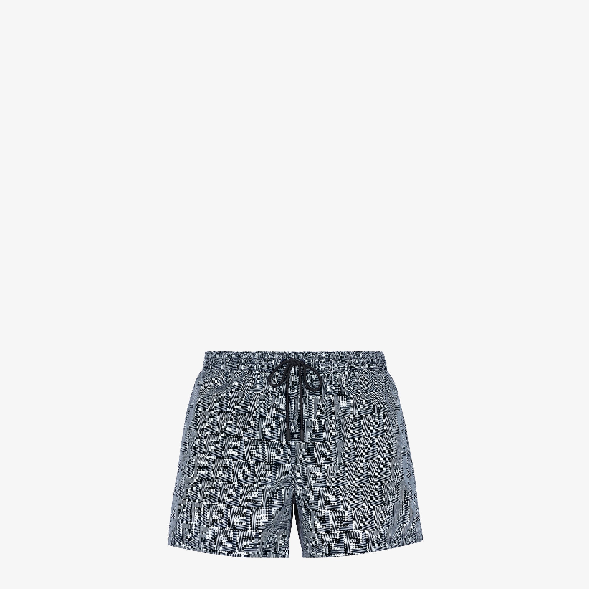 Swim Shorts Technical fabric Blue Fendi