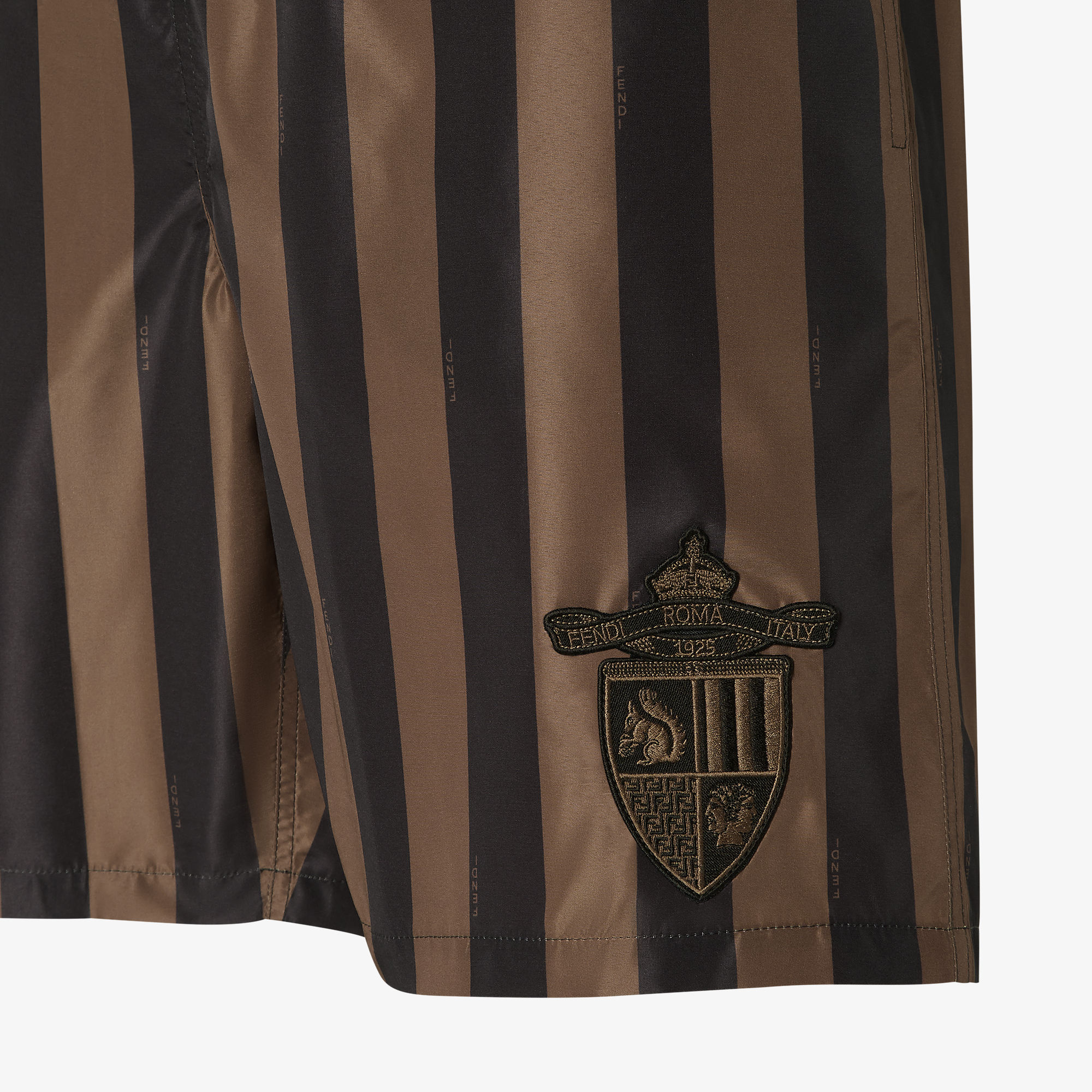 Swim Shorts Technical fabric Brown | Fendi