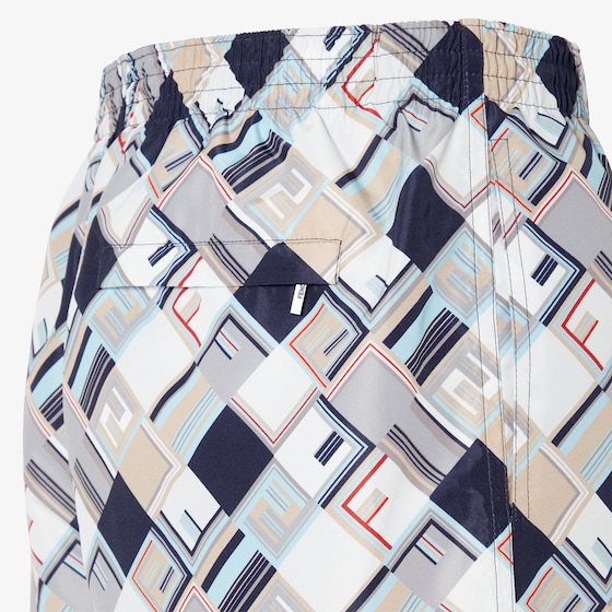 Fendi Swim shorts with elasticated waistband and drawstring | Thumbnail 3