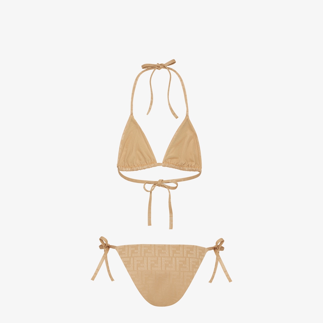 Swimsuit Beige Lycra bikini Fendi