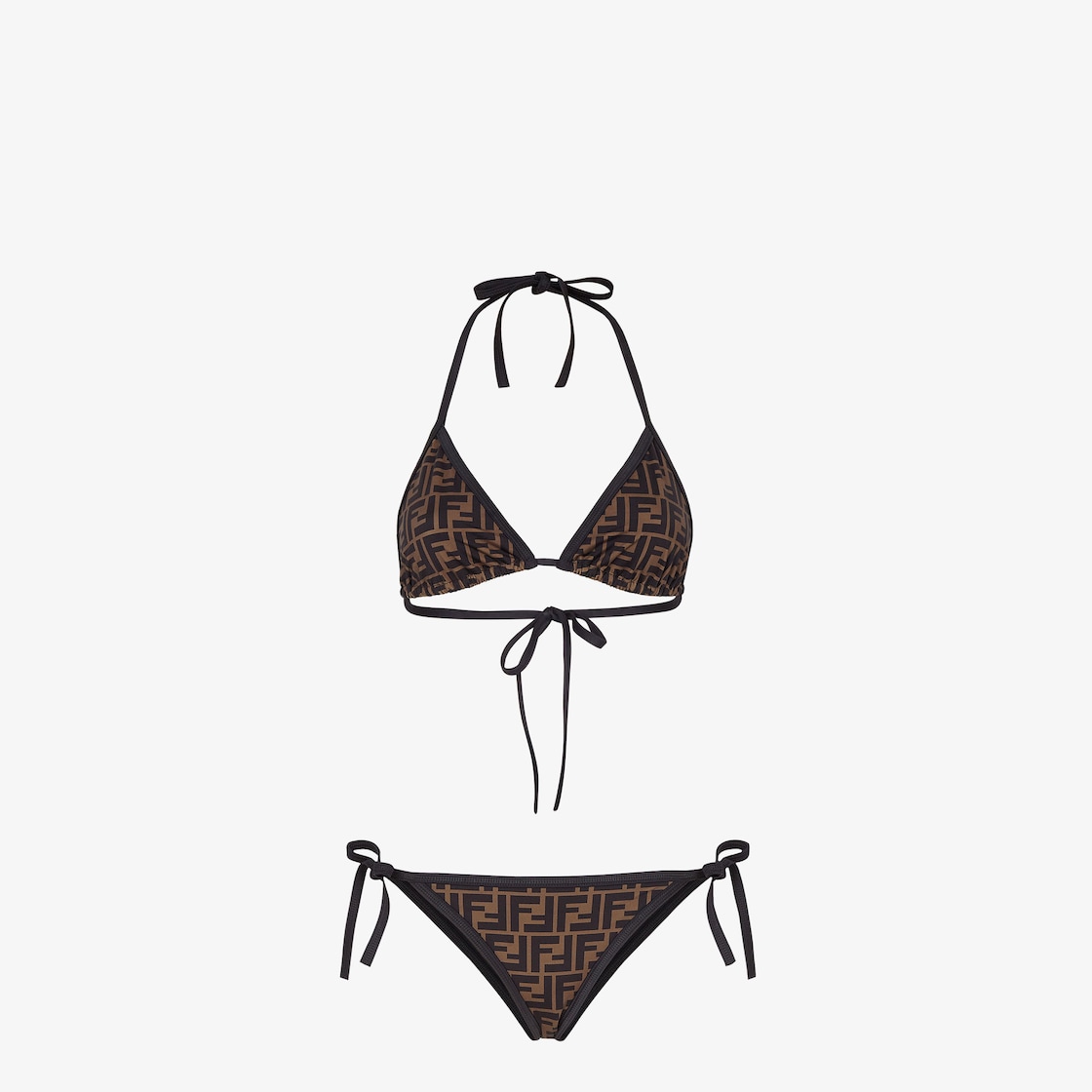 Bikini Black Lycra bikini. Fendi