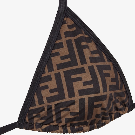 Fendi Two-piece swimsuit with triangle top and briefs with side | Thumbnail 3