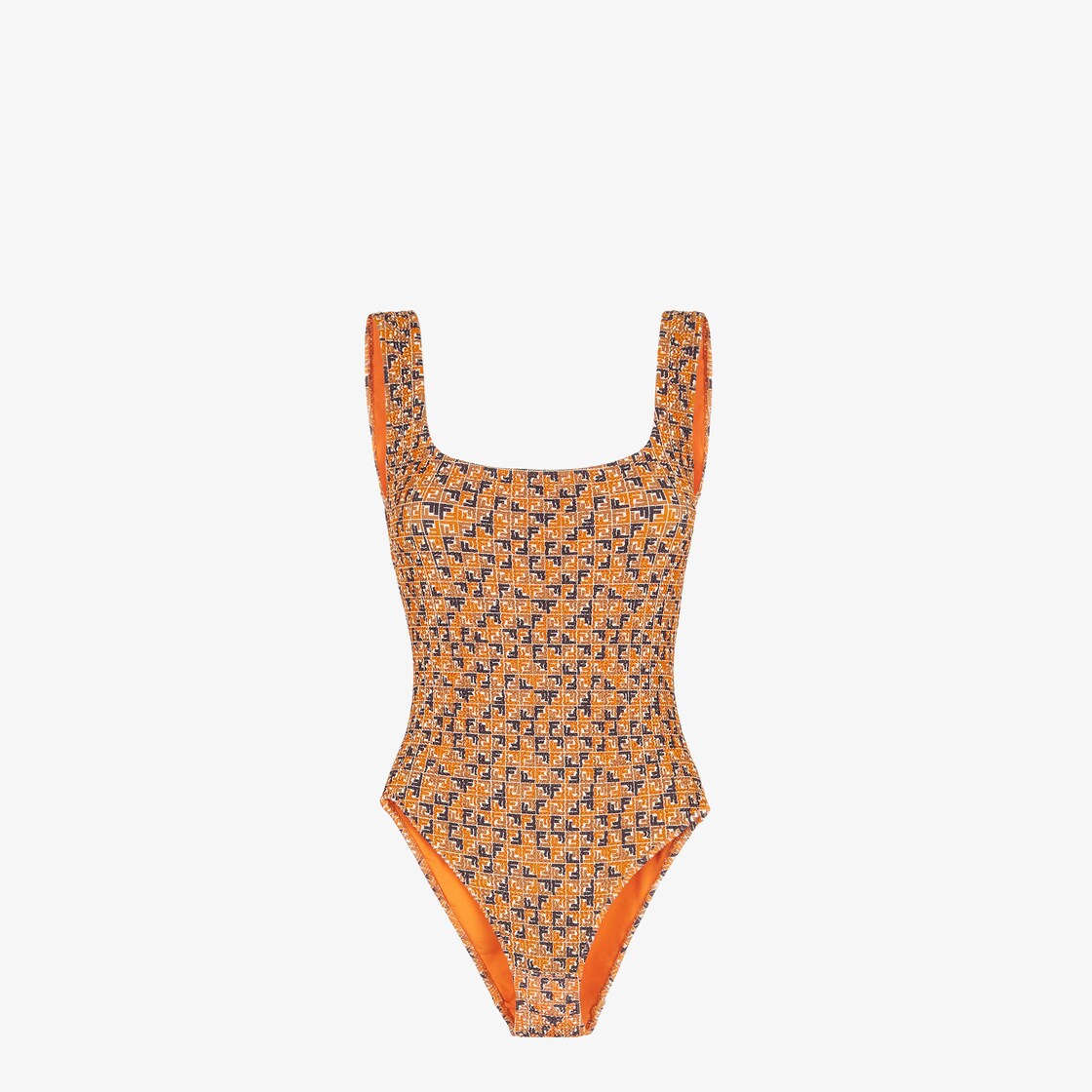 Swimsuit Orange Lycra swimsuit Fendi