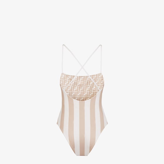 Fendi Reversible one-piece swimsuit with a straight neckline | Thumbnail 2