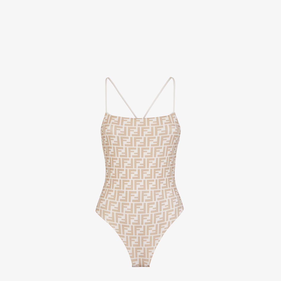 Swimsuit Beige Lycra® reversible swimsuit Beige - Image 4/5