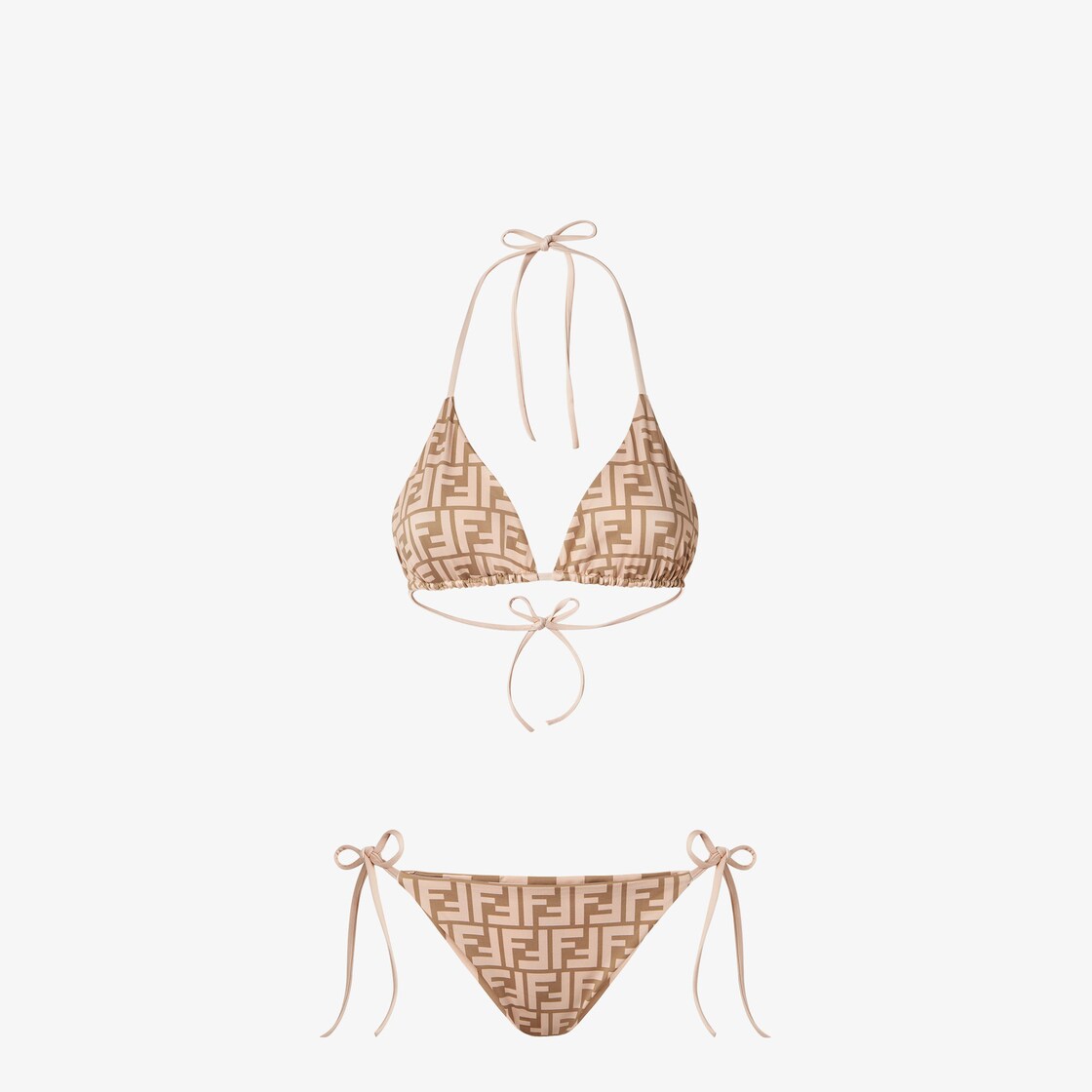 Swimsuit Pink Lycra® reversible bikini Pink - Image 4/5