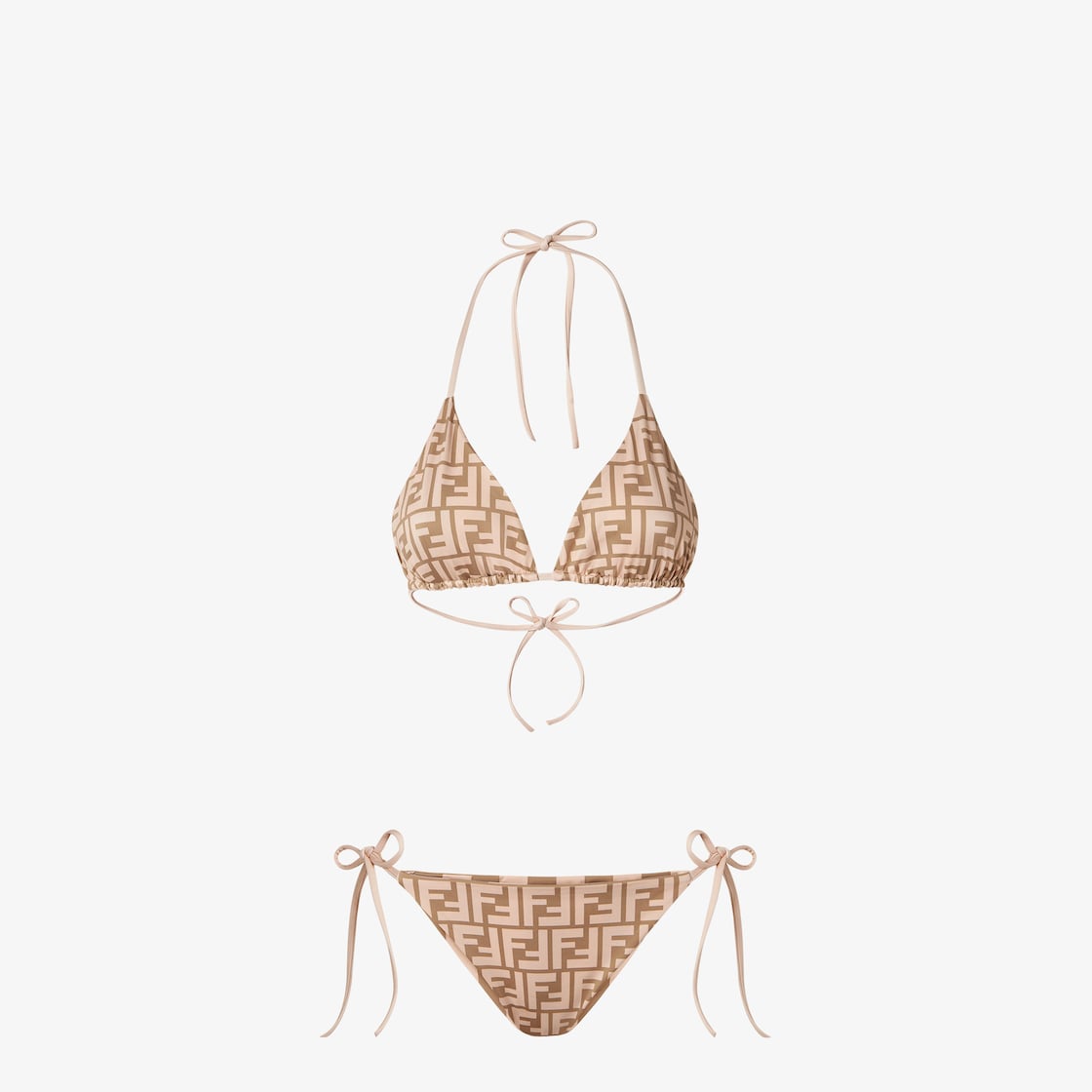 Swimsuit Pink Lycra® reversible bikini Pink - Image 4/5