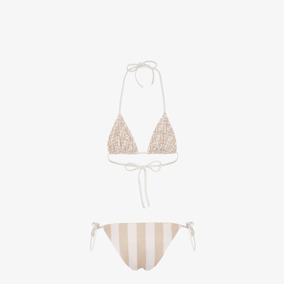 Fendi Two-piece reversible swimsuit with triangle bra and briefs | Thumbnail 2