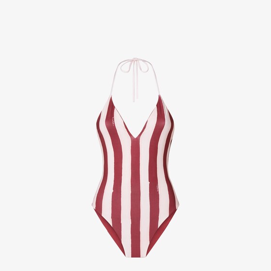 Fendi Swimsuit In Brown