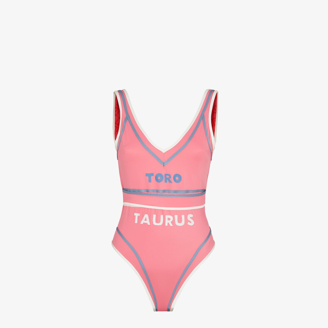 Shop Fendi Fendi Roma Reversible One-Piece Swimsuit