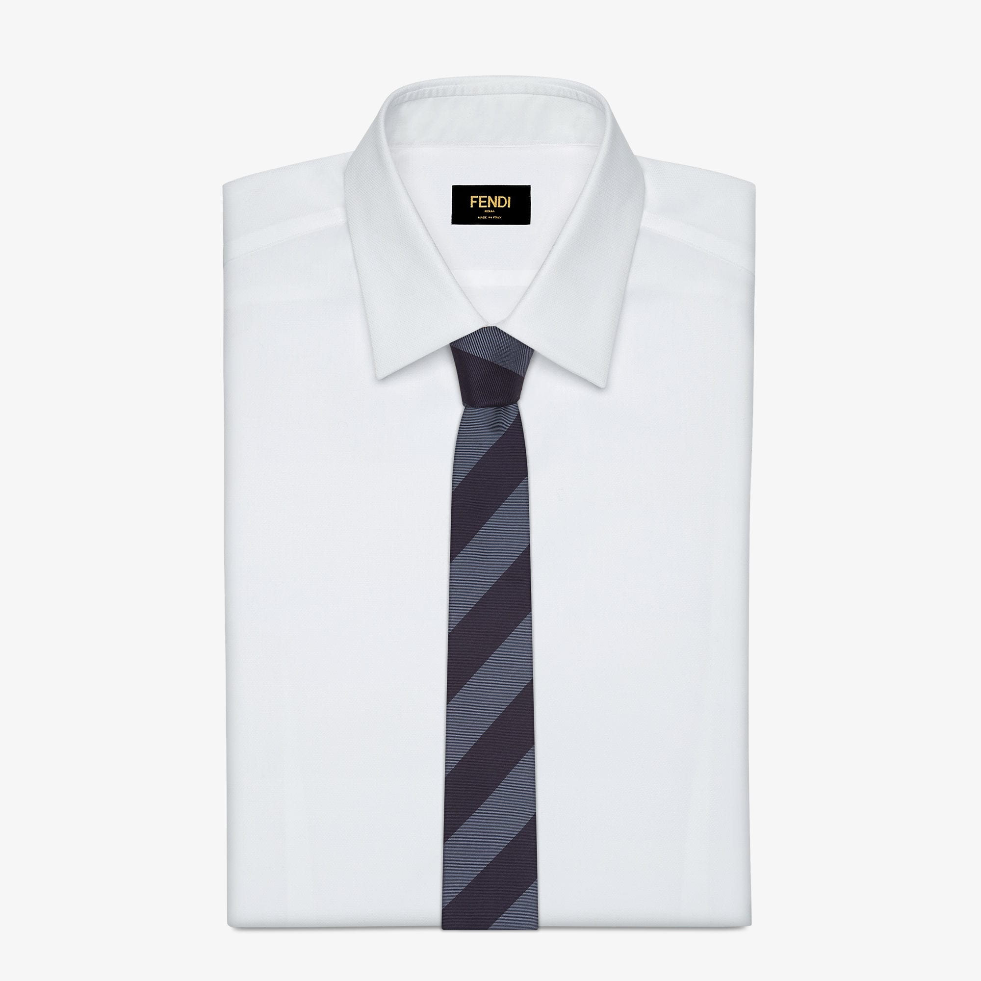 FENDI(フェンディ) / ネクタイ/シルク/NVY/メンズ | 中古品の FENDI(フェンディ) / ネクタイ/シルク/NVY/メンズ | 中古品の