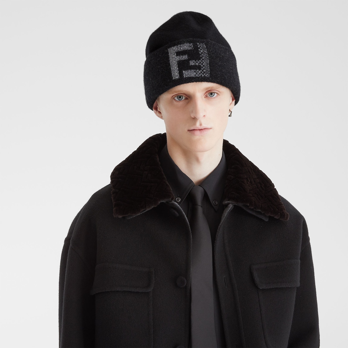 ネクタイ シルク ブラック | Fendi ネクタイ シルク ブラック | Fendi