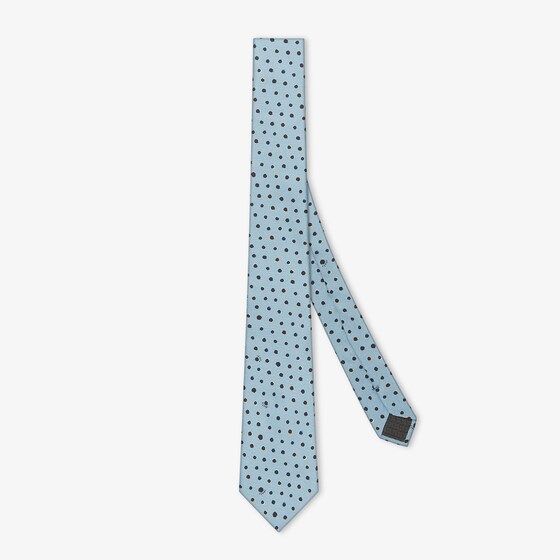 Fendi Tie In Blue