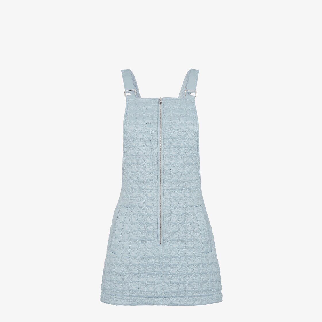 Dress Light blue quilted nylon dress Light blue - Image 1/5