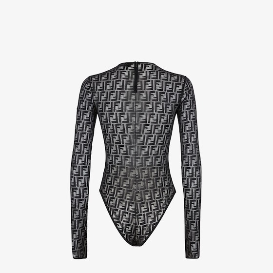 Fendi Close-fitting body with round neck and long sleeves | Thumbnail 2