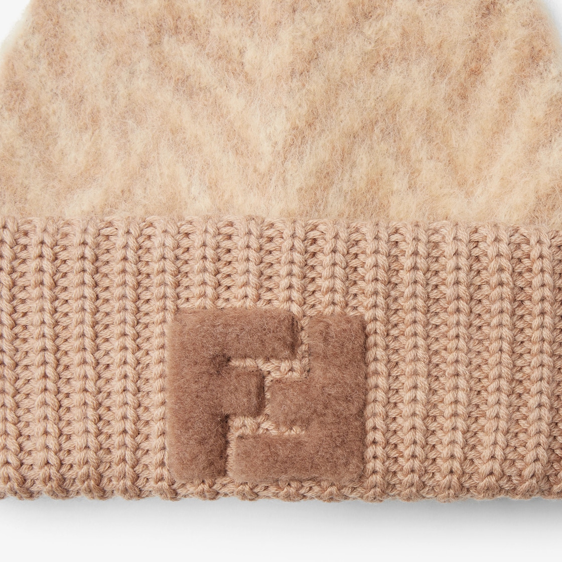 Beanie Wool Brown - Image 2/3
