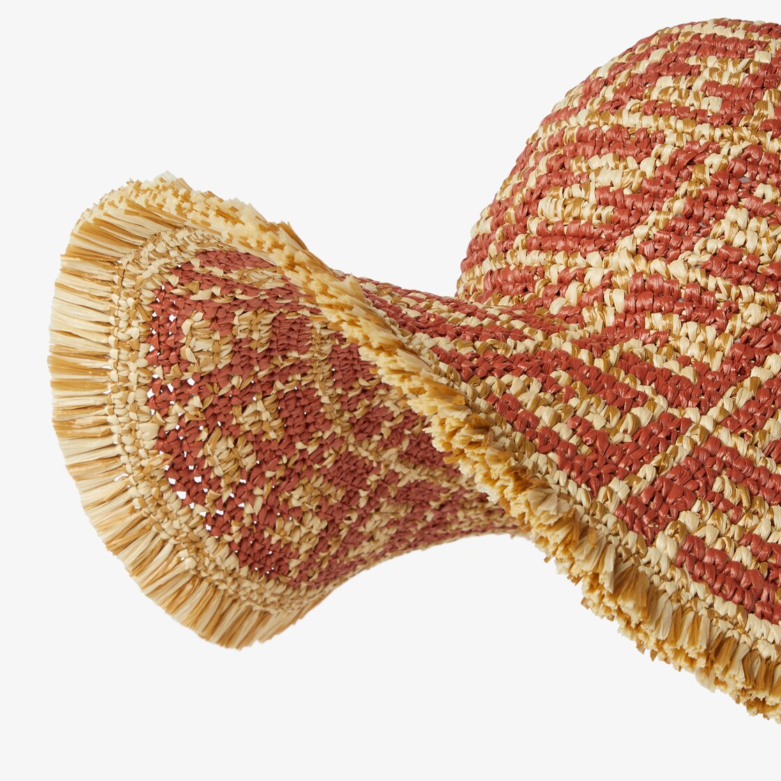 Hat Raffia Red - Image 2/2
