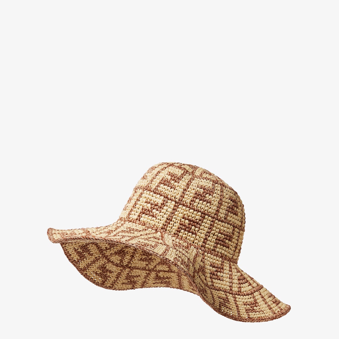 Hat Fabric Brown | Fendi Hat Fabric Brown | Fendi