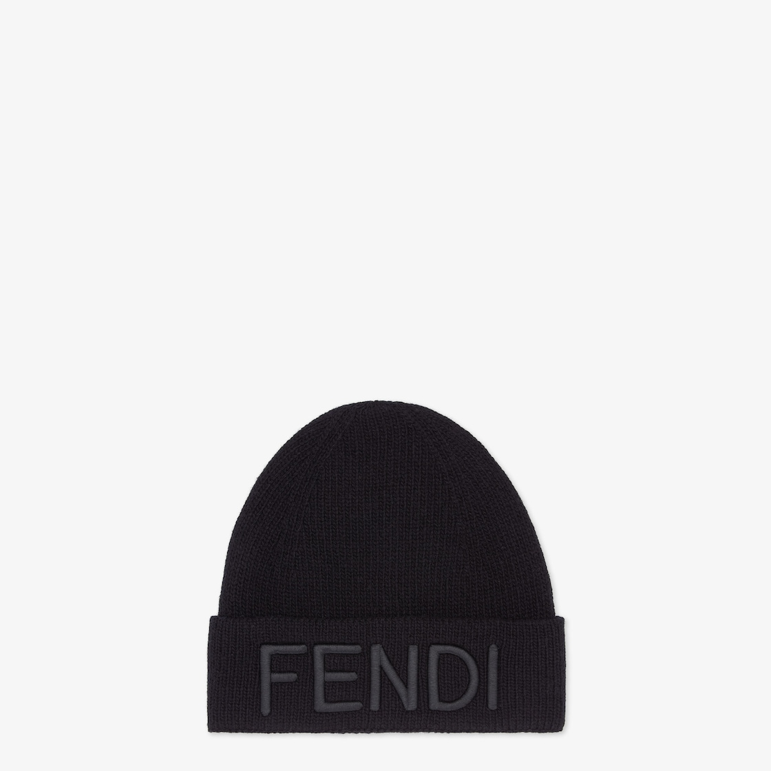 BeanieBlack wool hat