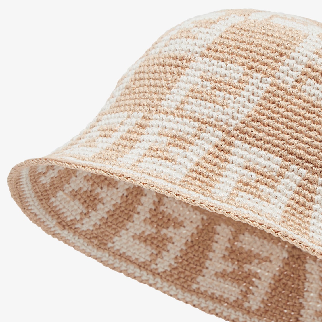 Hat Cotton Beige | Fendi Hat Cotton Beige | Fendi