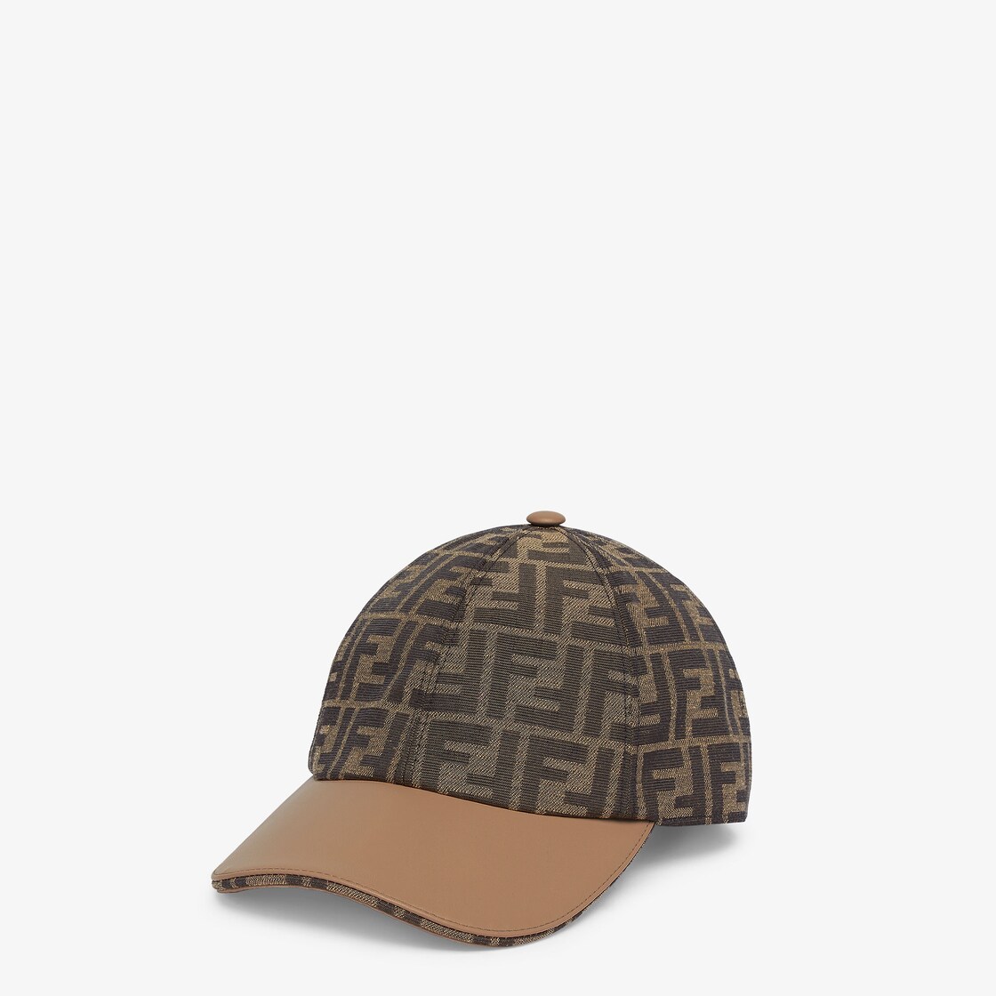 Buy Fendi Brown Fendirama Baseball Cap in Cotton for Women in