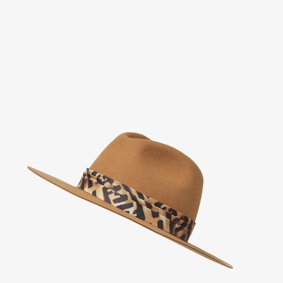 Fendi Hat In Brown