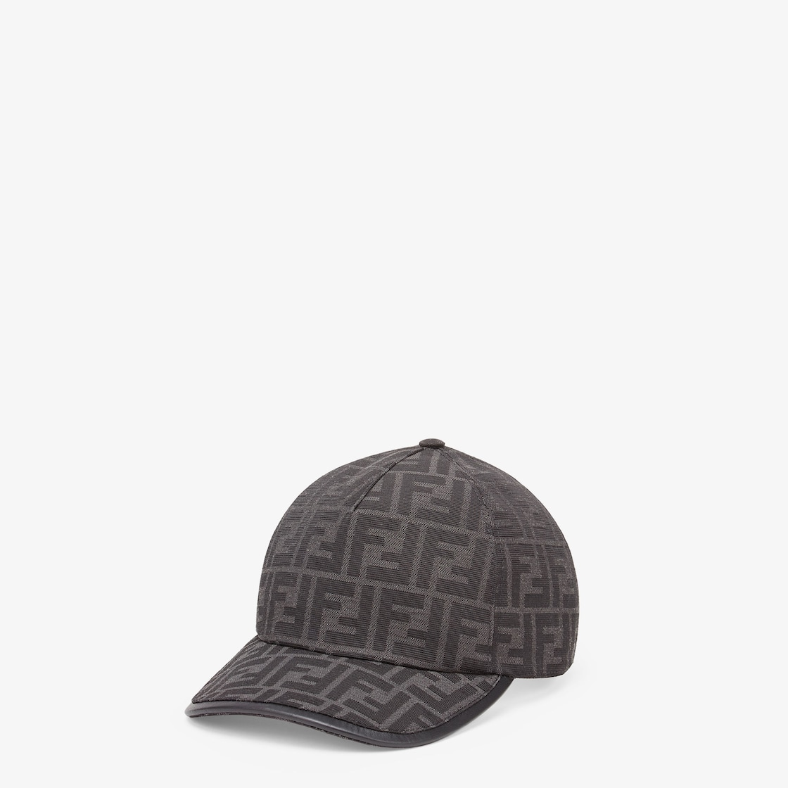 Hat - Black fabric baseball cap | Fendi