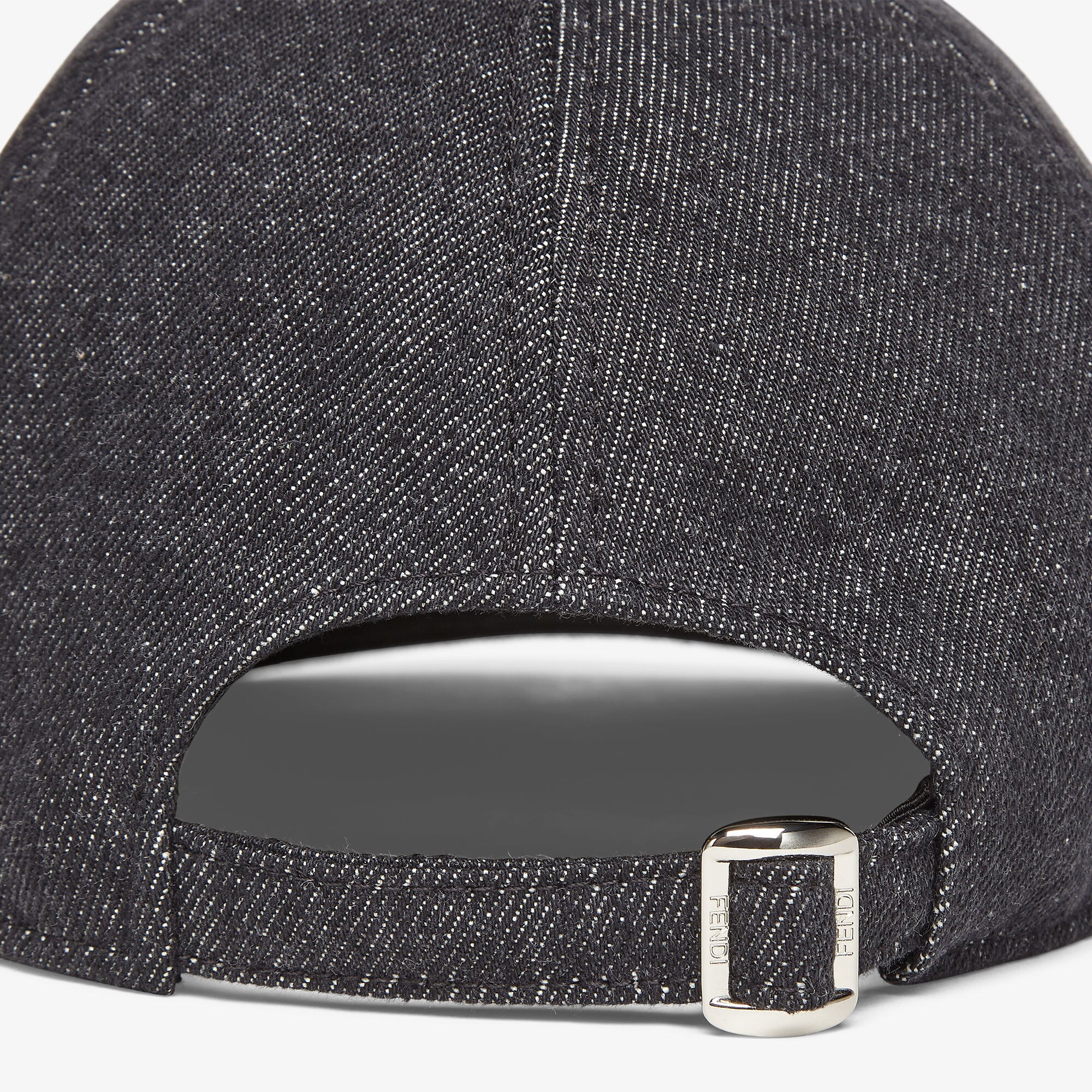 FENDI DENIM BASEBALL CAP/ brand new / 100% Authentic/ unisex FENDI FF Denim baseball cap – Luisa World main image 3