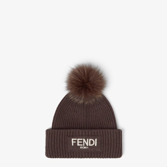 Fendi Hat In Brown