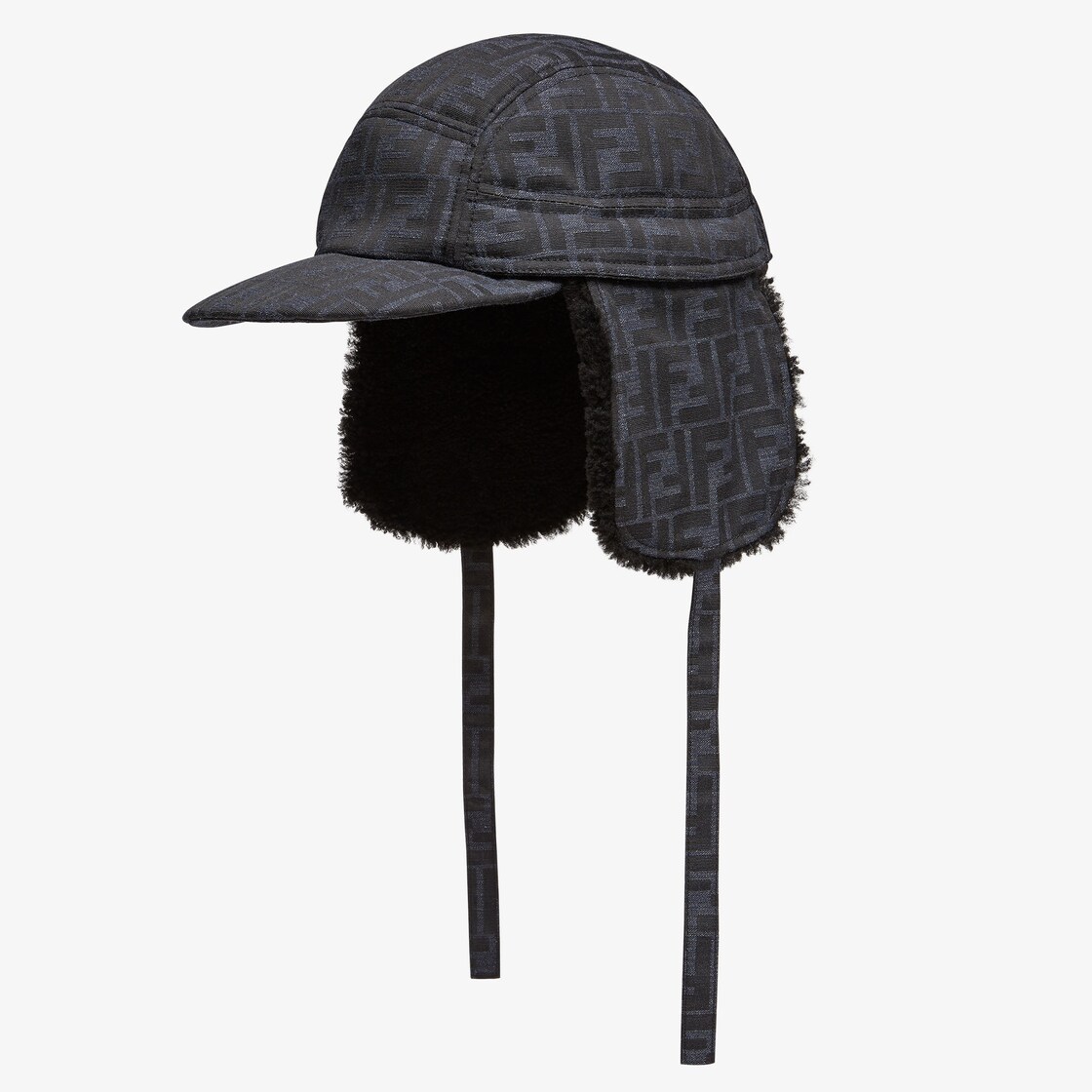 fendi フェンディ ブラウンシアリングハット ファー ハット 帽子 