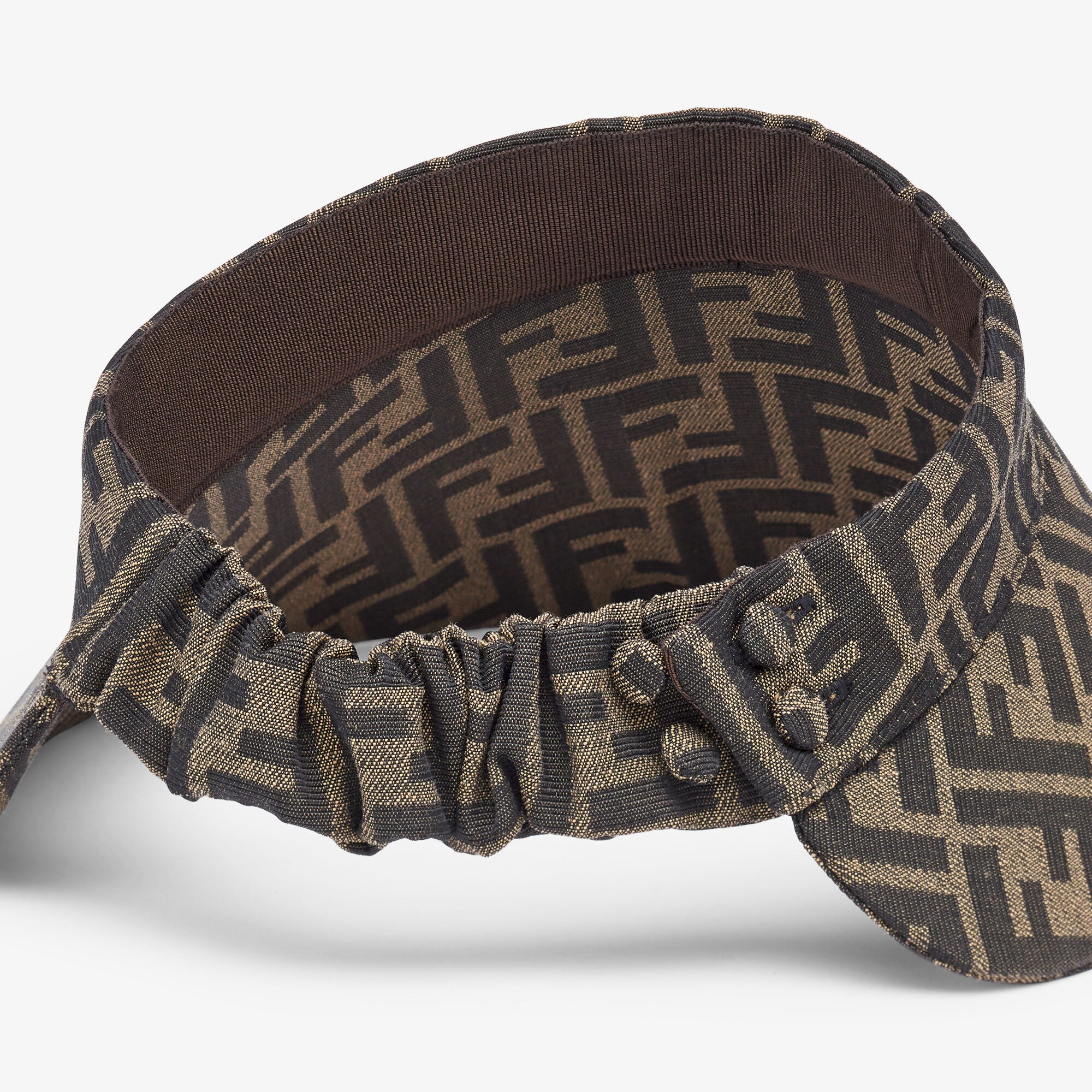 VisorBrown canvas visor