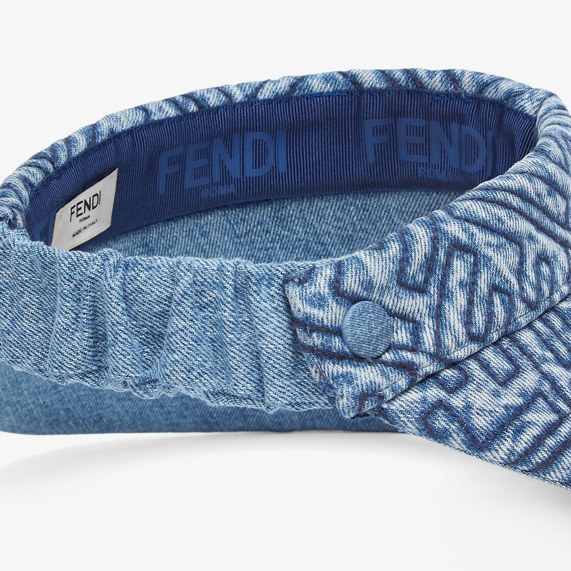 Fendi store headband blue