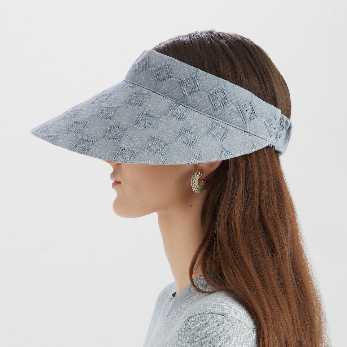 Visor Cotton Blue - Image 3/3