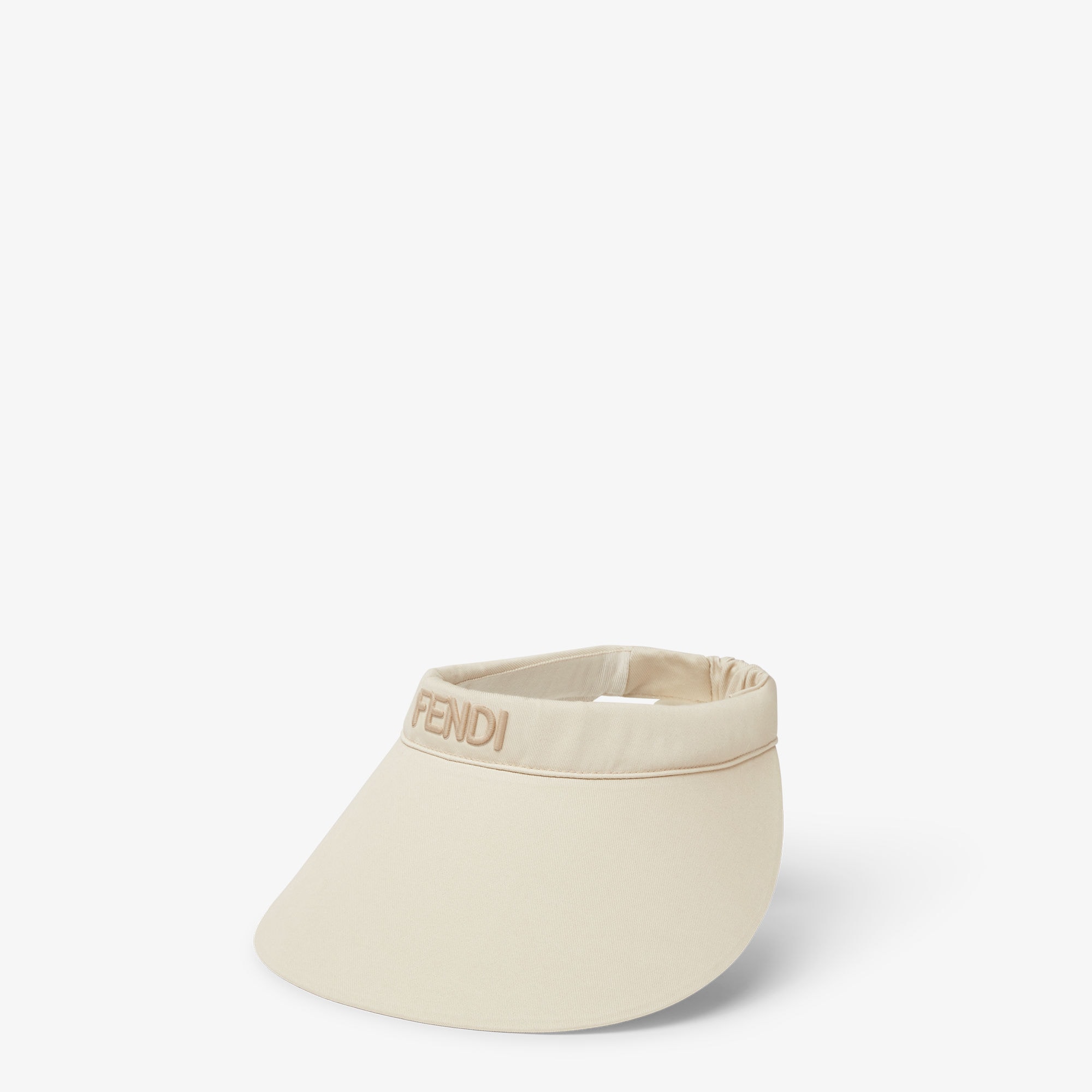 Fendi Blue FF canvas visor Hat Cotton Blue | Fendi main image 3