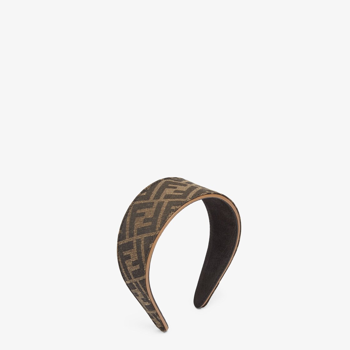 Headband Fabric Brown Fendi