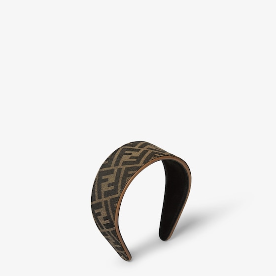 Fendi Hair Band In Brown