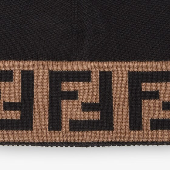 Fendi Beanie with turned-up brim | Thumbnail 2