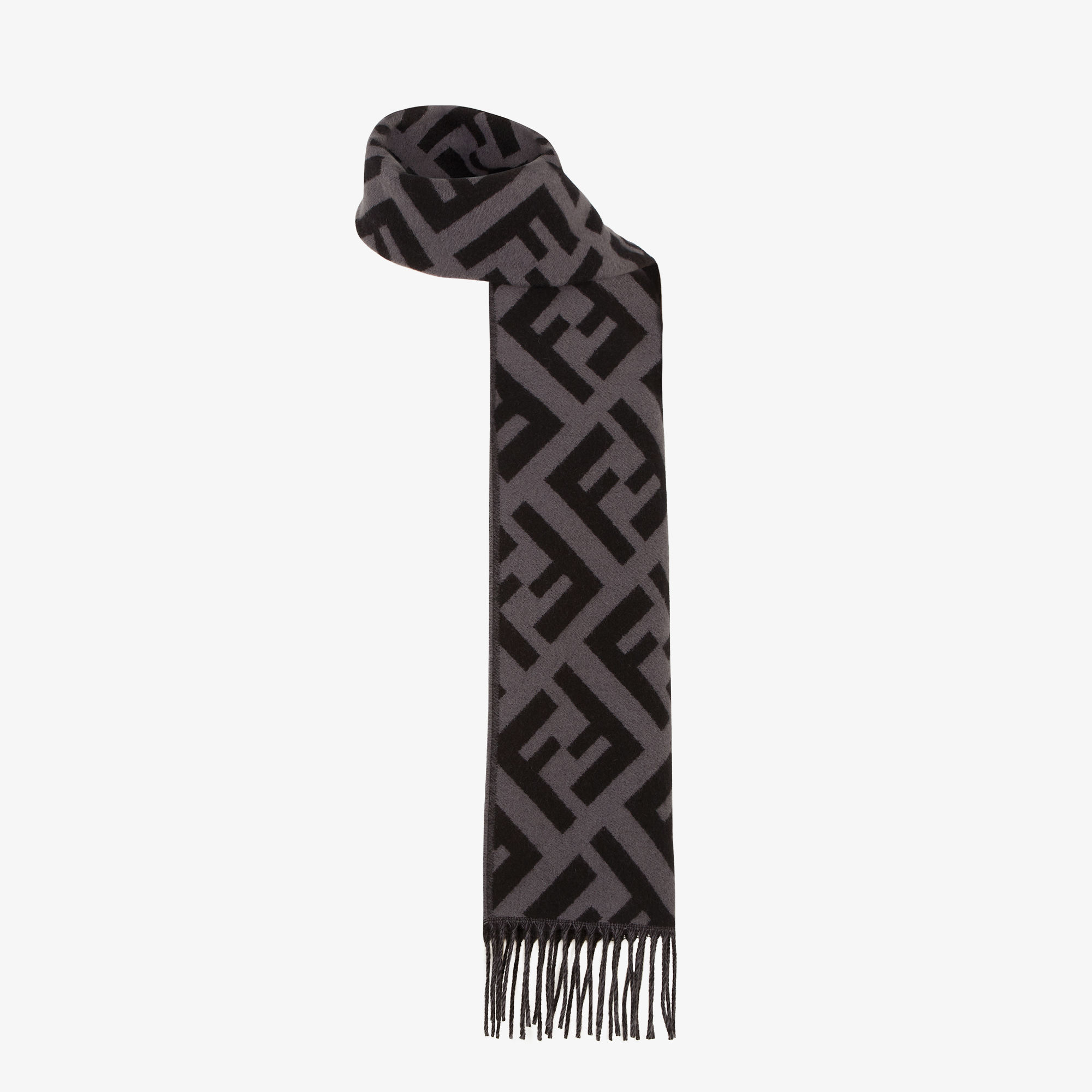 Sciarpa · Grigio+nero — Grigio+nero — foto 2