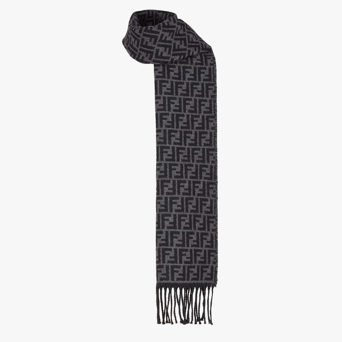 Black store fendi scarf