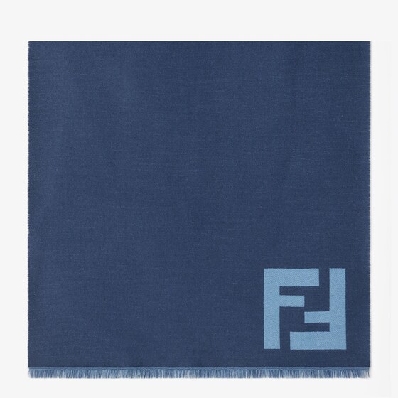 Fendi Scarf In Blue