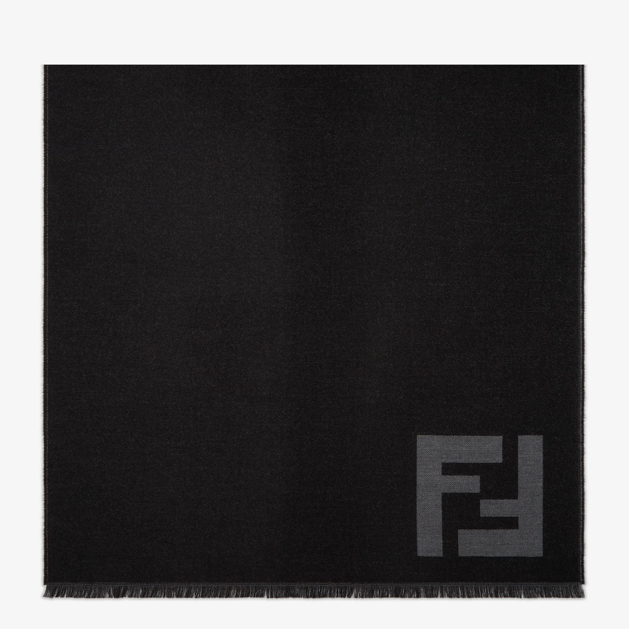 マフラー ウール ブラック | Fendi