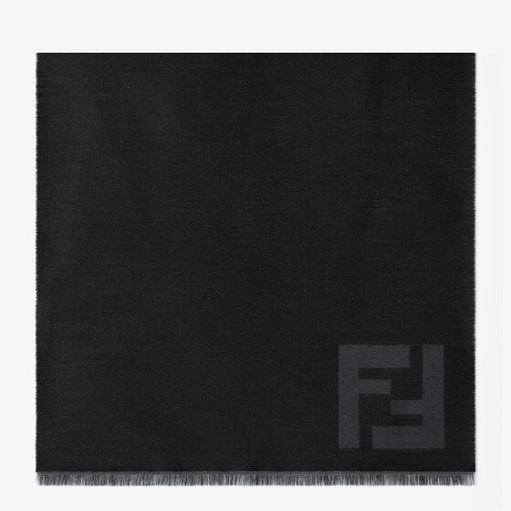 Fendi Scarf In Black