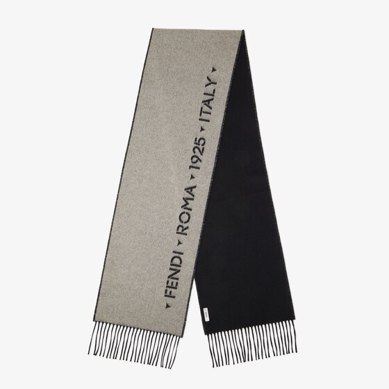 Fendi Scarf In Grey