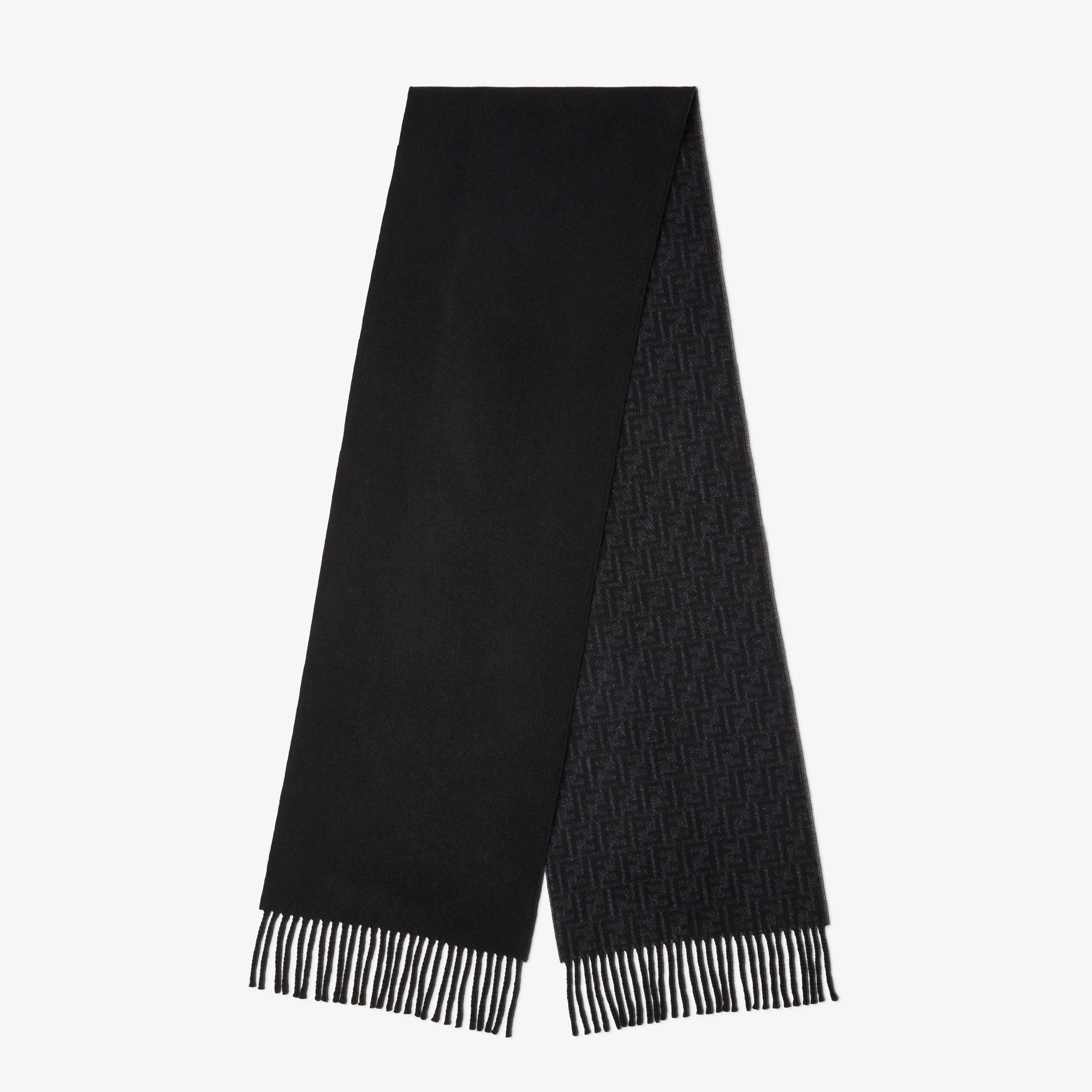 Fendi ブラック マフラー FFマフラー - ブラック | FENDI JP