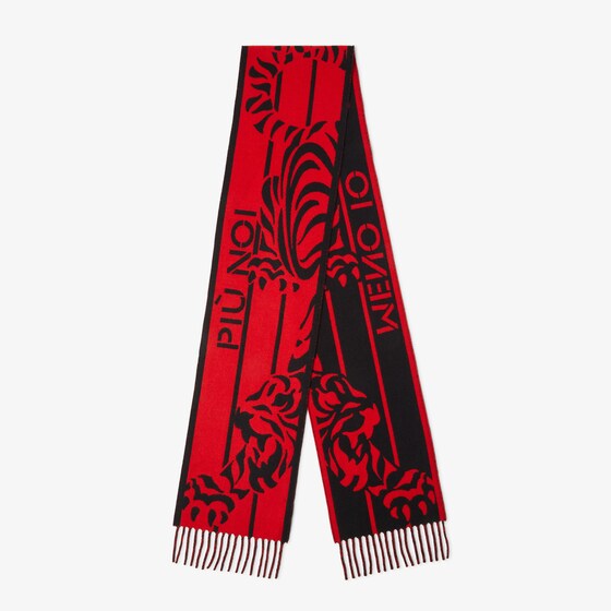 Fendi Scarf featuring the 5 Sisters motif, a tribute to the five
