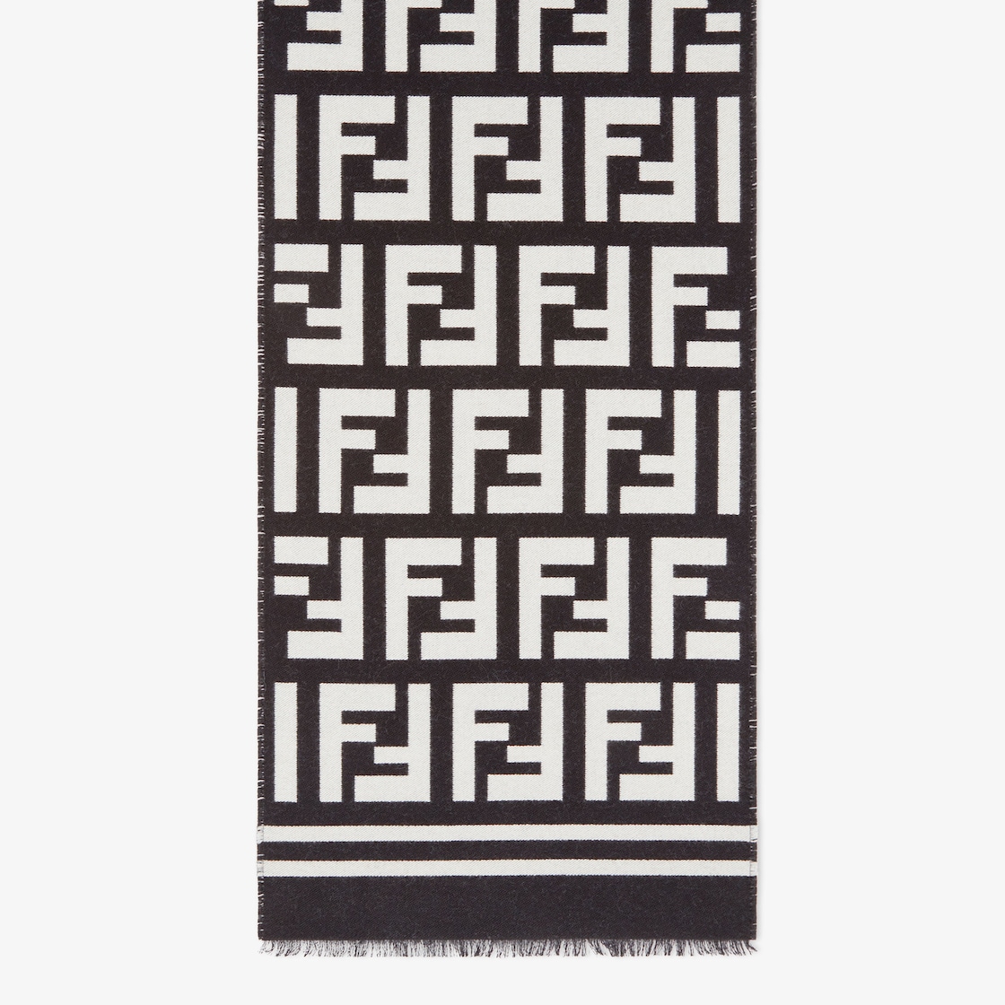 Fendi logo print on sale scarf