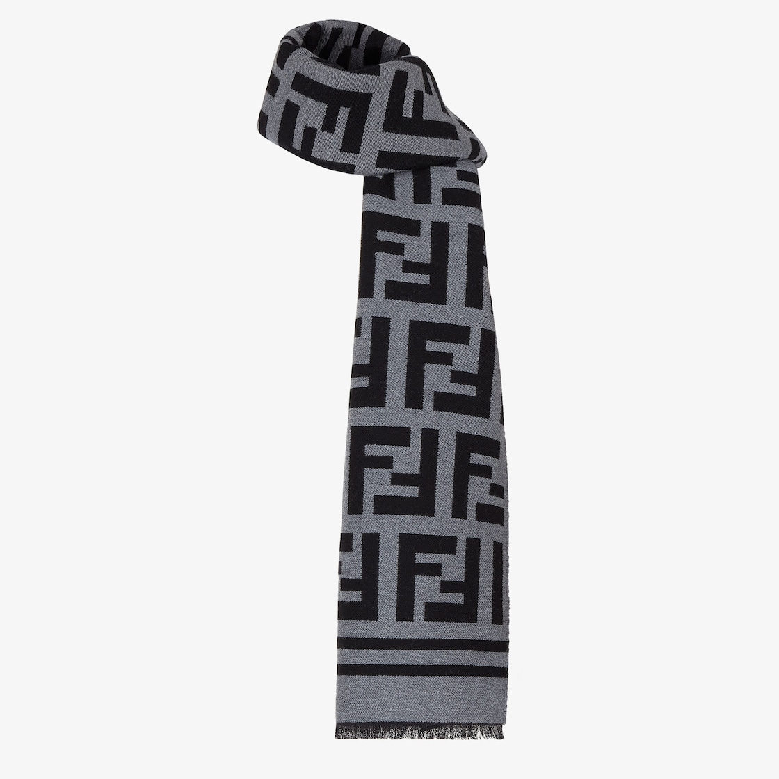 Scarf Wool Black - Image 2/2