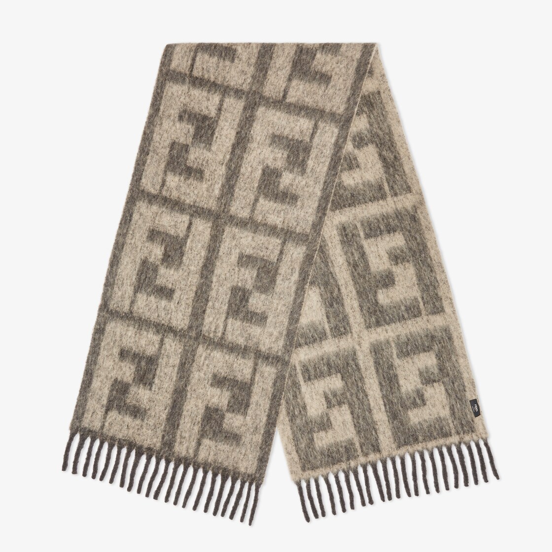 FENDI、マフラー、クリーム色 - dzhistory.com