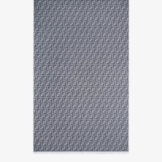 Fendi Scarf In Blue