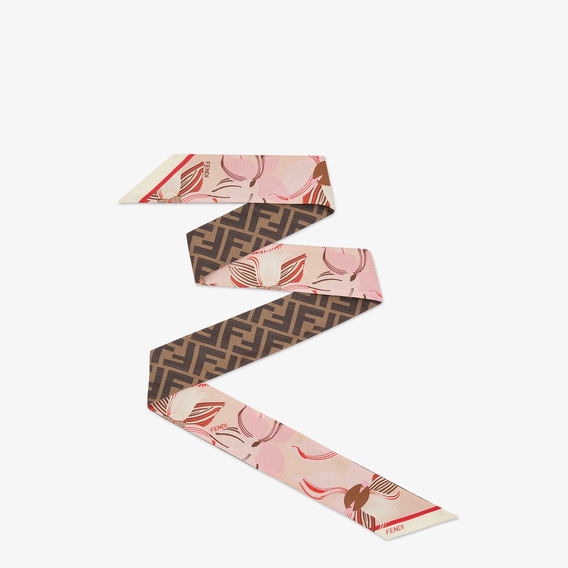 Fendi Wrappy Silk Pink Fendi